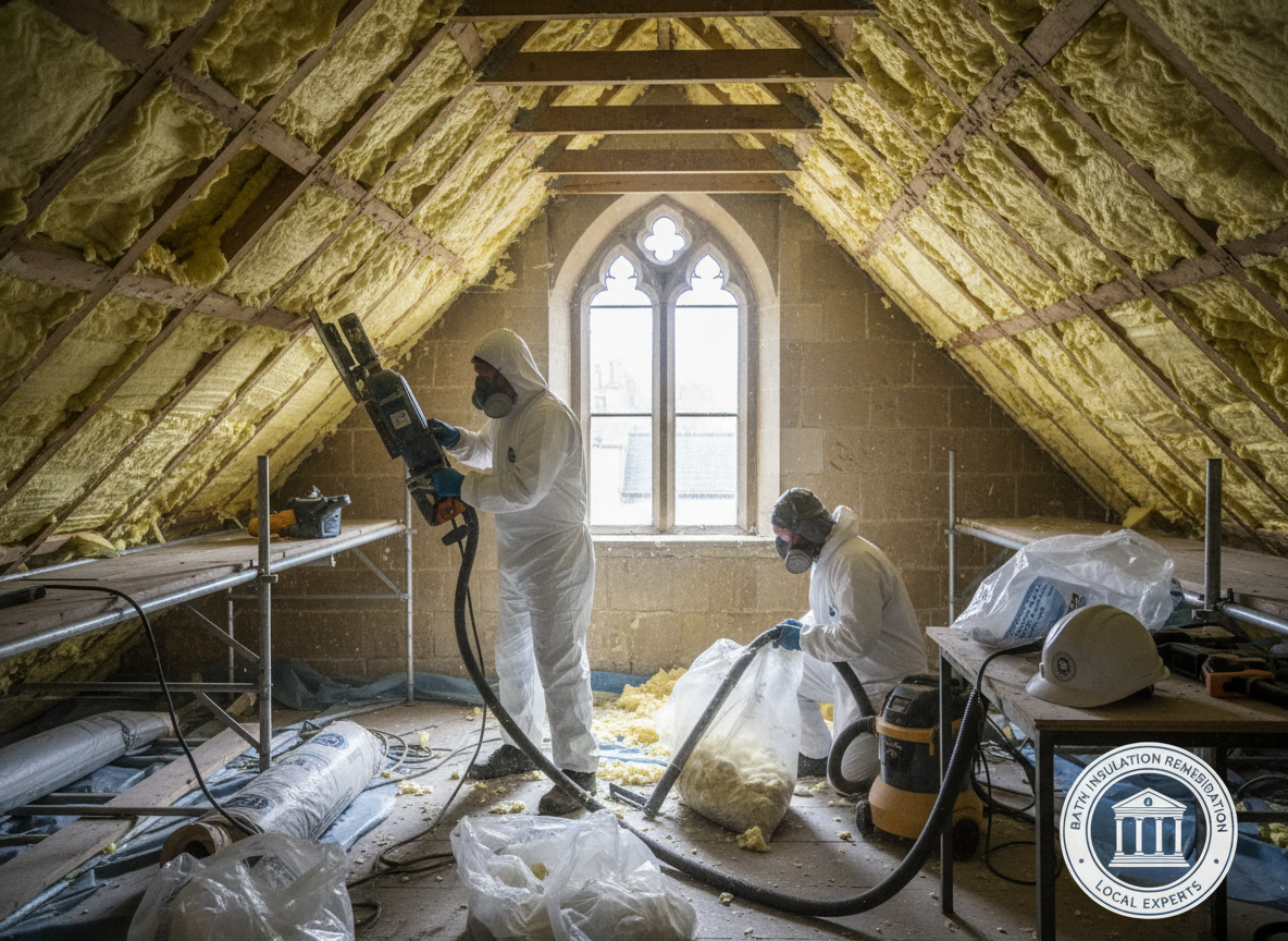 Spray Foam Removal in Trowbridge, Somerset BA14