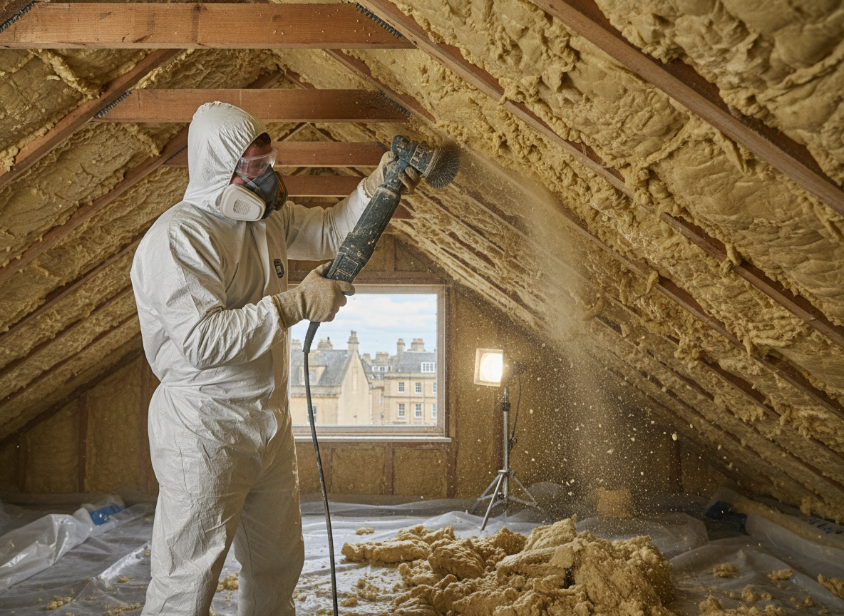 Spray Foam Removal in Radstock, Somerset BA3 3