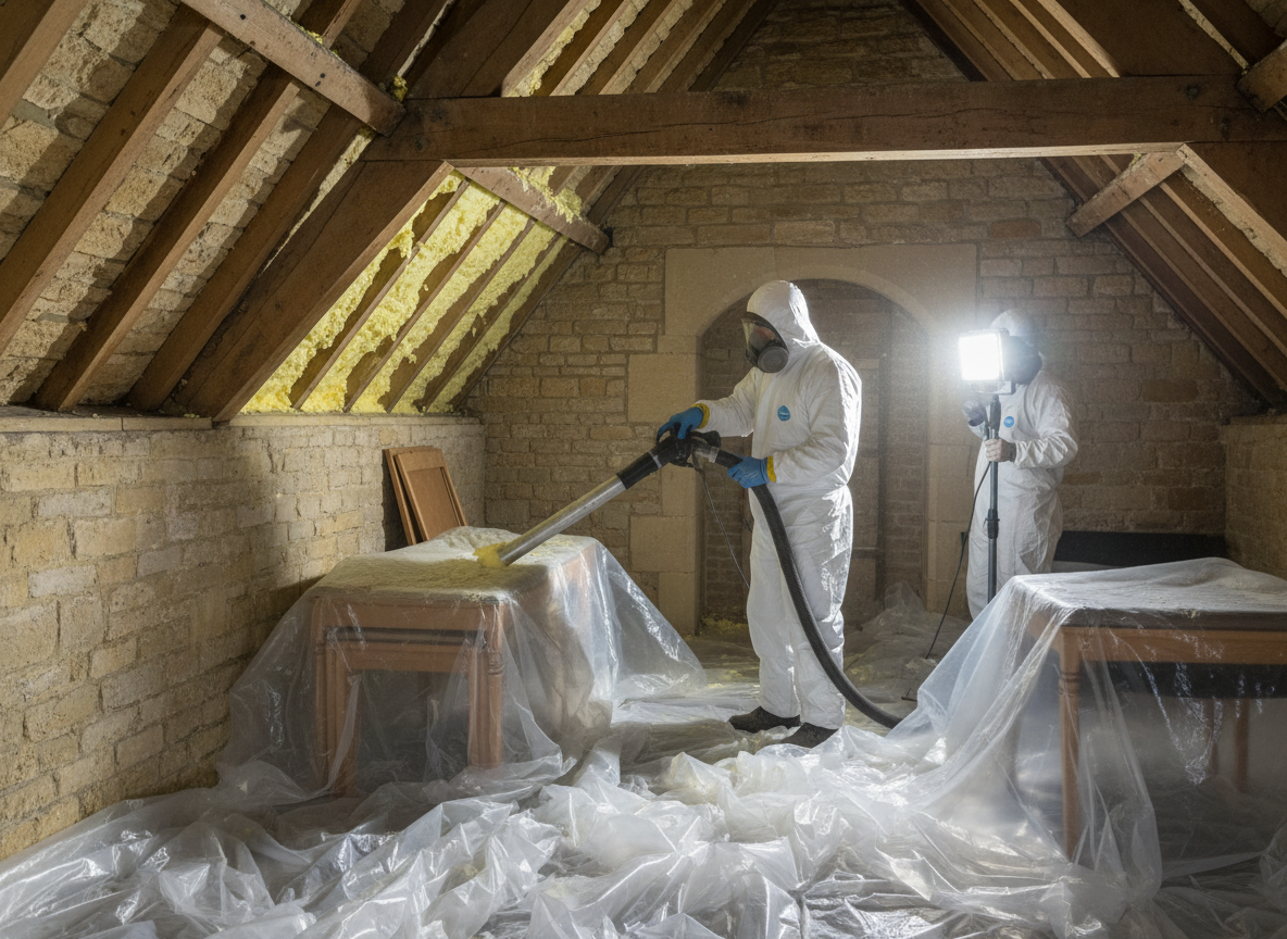 Spray Foam Removal in Radstock